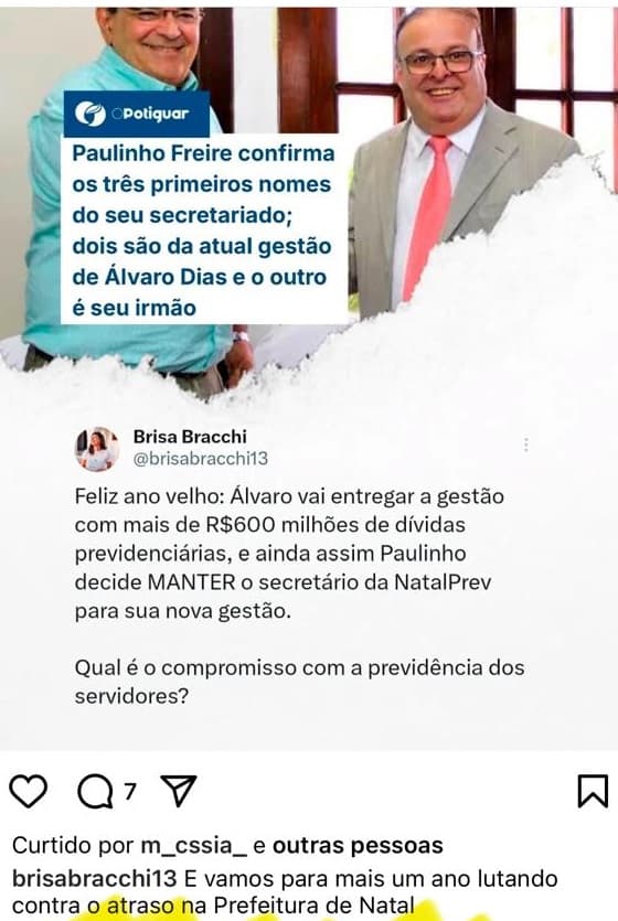A LACRAÇÃO DE BRISA DEU RUIM: Levou invertida gigante do Secretário da Previdência de Natal