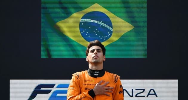 Já garantido na F1 em 2025, Gabriel Bortoleto é campeão da F2