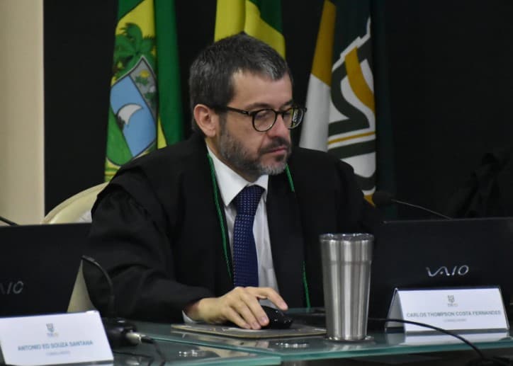 Carlos Thompson é eleito presidente do TCE para biênio 2025/2026; Antônio Ed é o vice