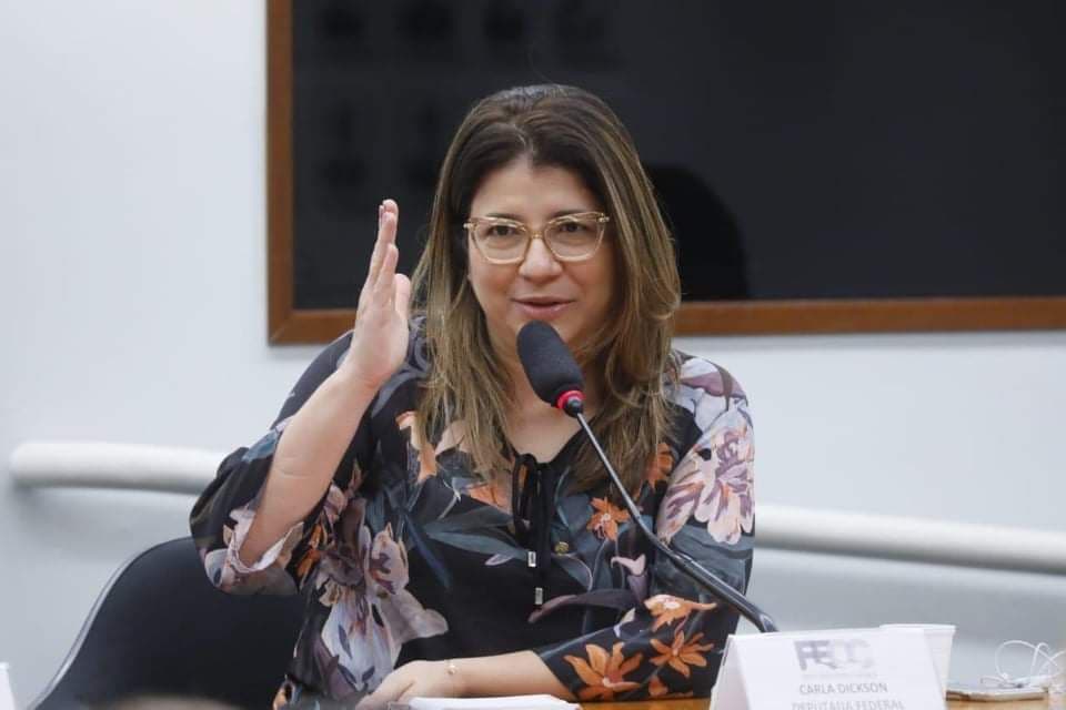 Deputada Federal Carla Dickson protocola emenda à MP do PIX para proteger brasileiros de armadilha do Governo