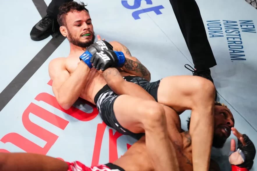 Lutador potiguar Felipe Bunes conquista a primeira vitória no UFC