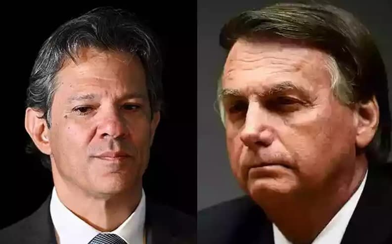 Bolsonaro diz que vai à Justiça contra Haddad por acusação sobre fake news envolvendo o Pix