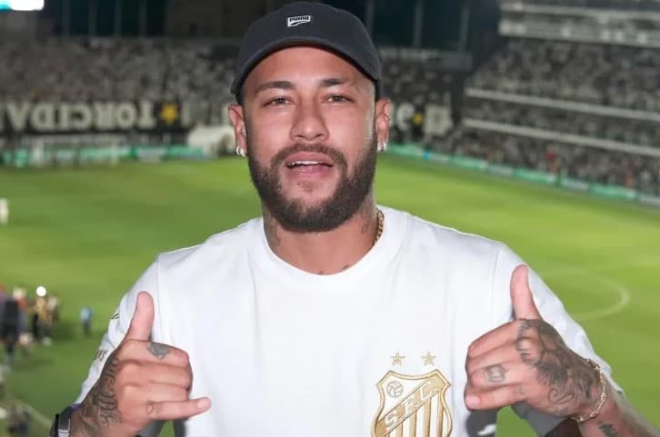 Presidente do Santos anuncia retorno de Neymar ao clube: “Vem ser feliz de novo”
