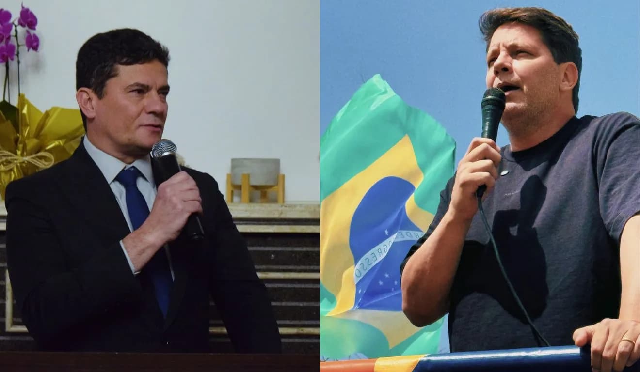 Sergio Moro e Mario Frias discutem nas redes sociais: "Palhaço" e "cretino covarde"