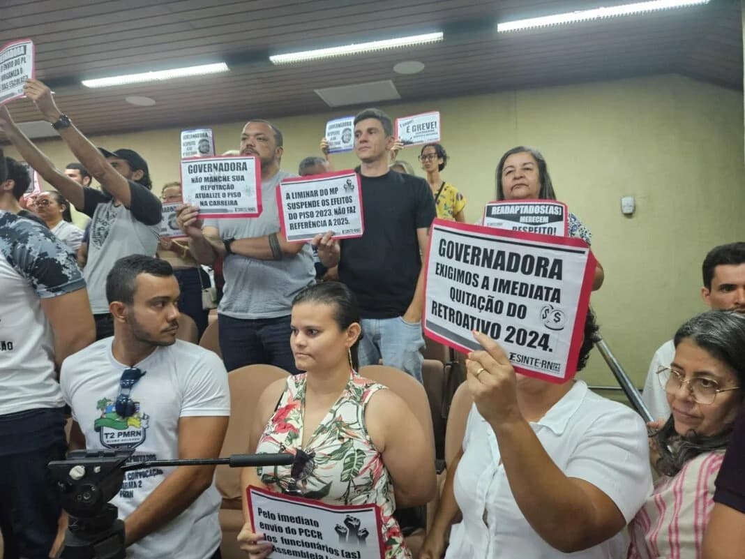 “A greve é em último caso”, diz representante do Sinte/RN sobre reajuste do piso dos professores