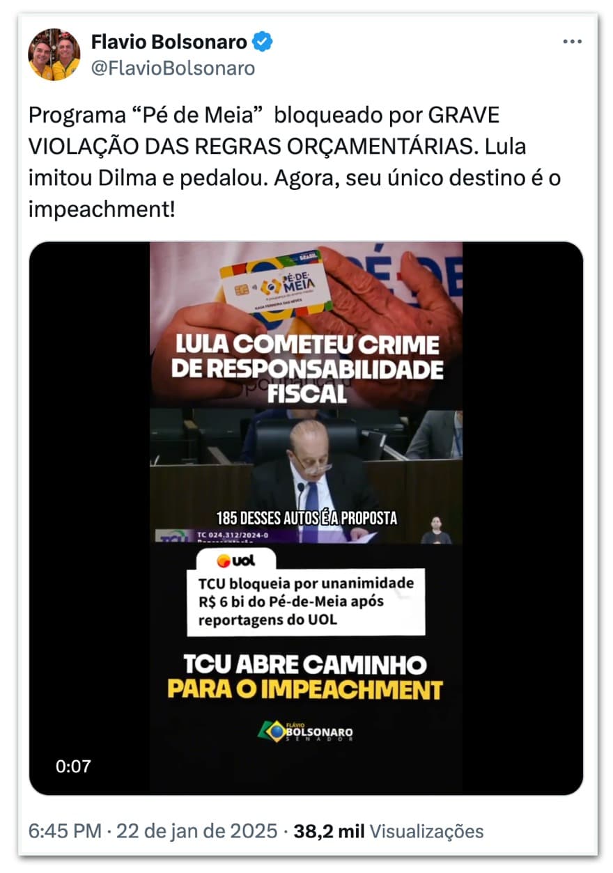 Impeachment contra Lula deixa de ser foco de atos de 16 de março