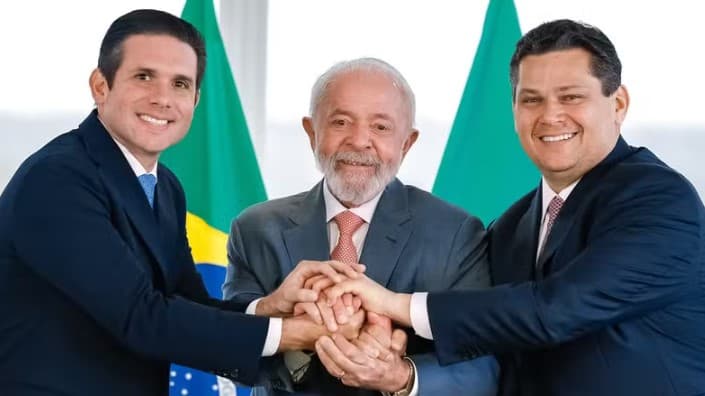 Lula recebe presidentes da Câmara e do Senado e diz que eles ‘não terão problema na relação' com o Planalto