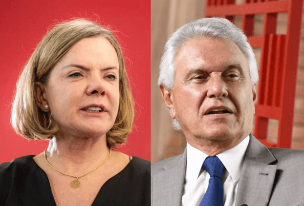 Gleisi rebate Caiado por se dizer alvo de retaliações de Lula