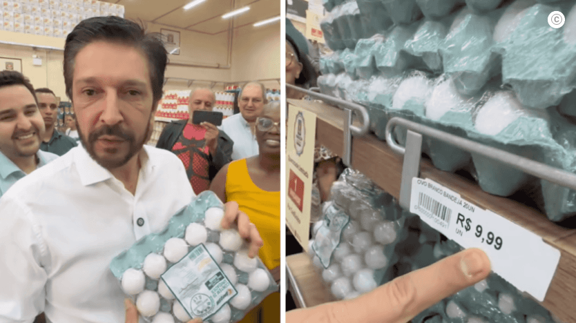 Nunes ironiza Lula sobre preço dos ovos