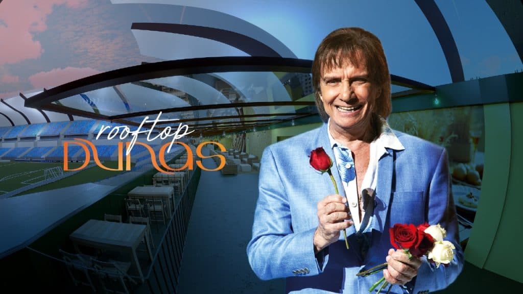 Novo camarote premium da Arena terá serviços de open bar e open food no show de Roberto Carlos
