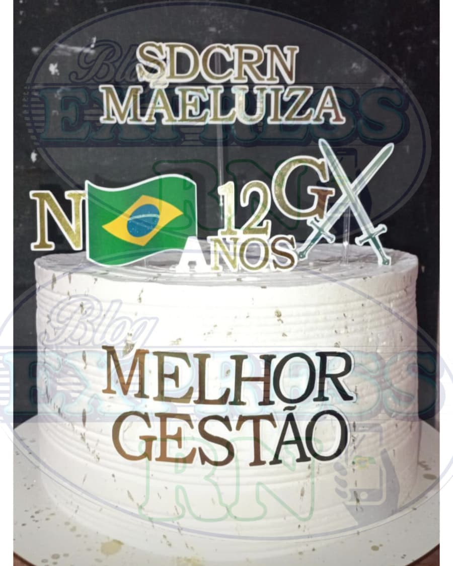 GRANDE FESTA: Facção comemora aniversário com direito a queima de fogos e bolo temático