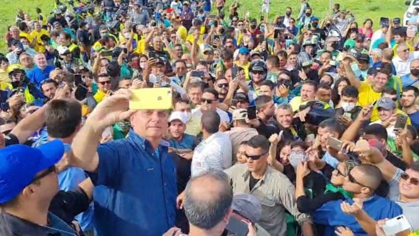 Bolsonaro chega hoje ao Rio Grande do Norte
