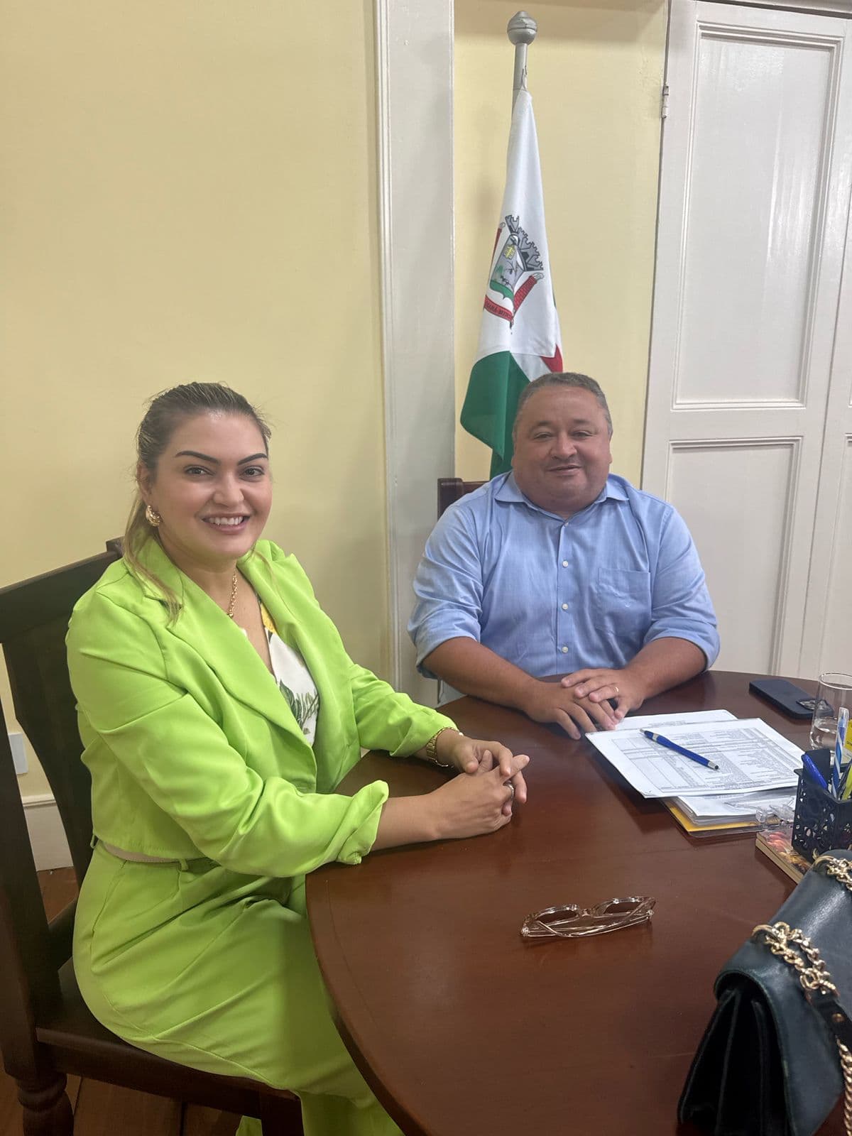 Prefeita de Extremoz Jussara Sales e Antônio Henrique de Ceará Mirim se reúnem para discutir parcerias