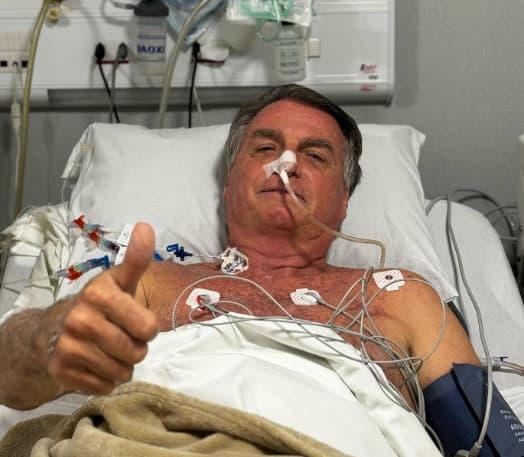 Bolsonaro será transferido para Brasília