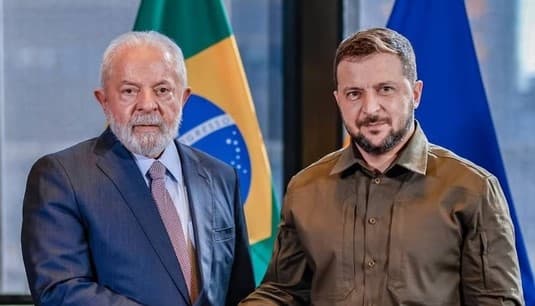 Zelensky recusa mais uma conversa com Lula