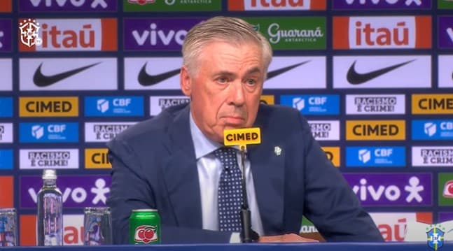 Ancelotti é apresentado e faz a sua 1ª convocação da seleção; veja lista