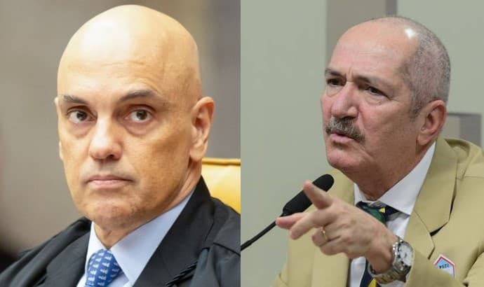 Moraes discute com Aldo Rebelo em audiência no STF e faz ameaça: ‘Se o senhor não se comportar, vai ser preso por desacato'