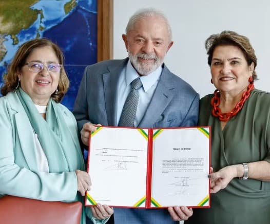Lula demite Cida Gonçalves e nomeia Márcia Lopes no Ministério das Mulheres