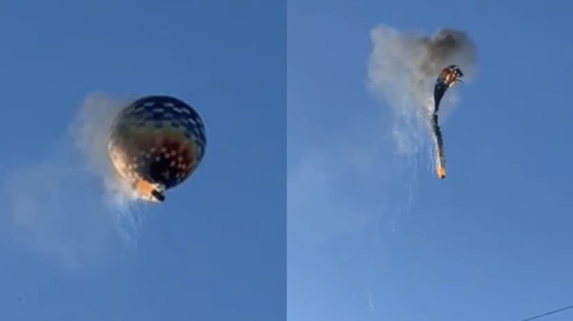 Maçarico causou incêndio em balão que caiu em SC, diz piloto; 8 pessoas morreram e 13 sobreviveram
