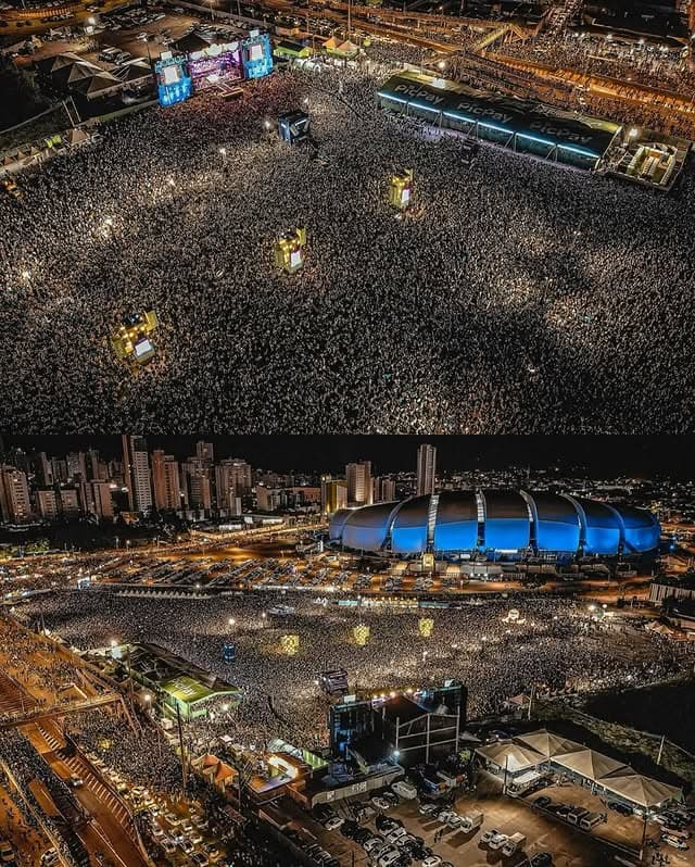 VÍDEO: Multidão lota área externa da Arena das Dunas no São João de Natal