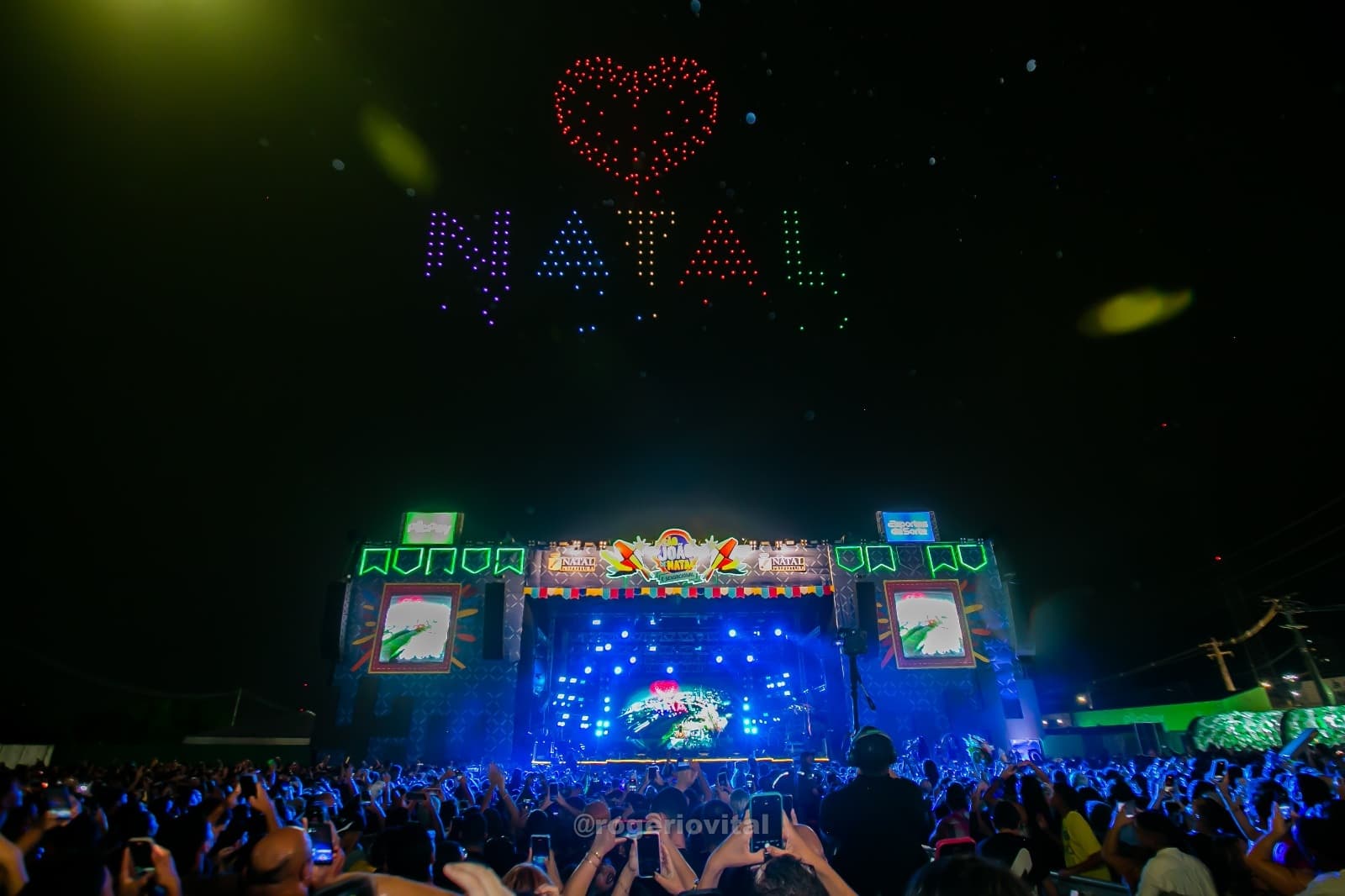 SÃO JOÃO DE NATAL: Polo Arena das Dunas reúne mais de 100 mil pessoas na noite de sexta-feira (13)