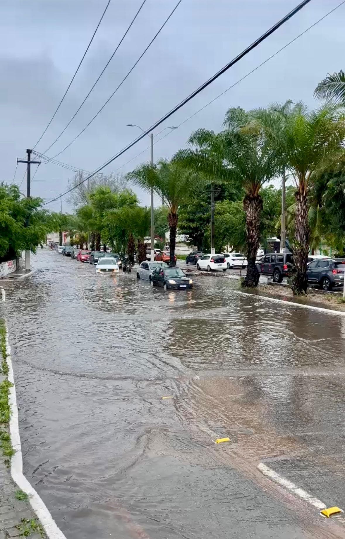 Cruzamento da Av. Ayrton Senna com Av. das Alagoas continua intransitável