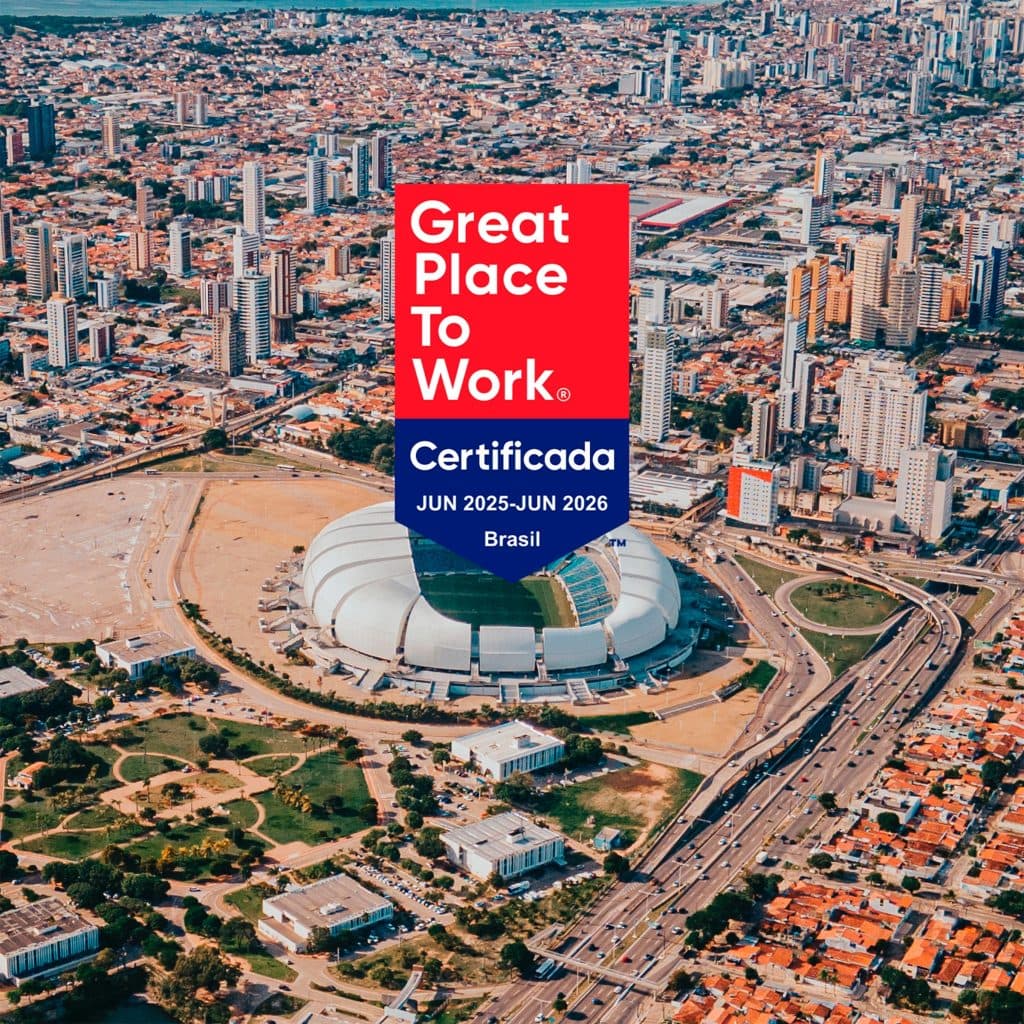 Arena conquista selo GPTW de melhores empresas para se trabalhar com nota 9.6