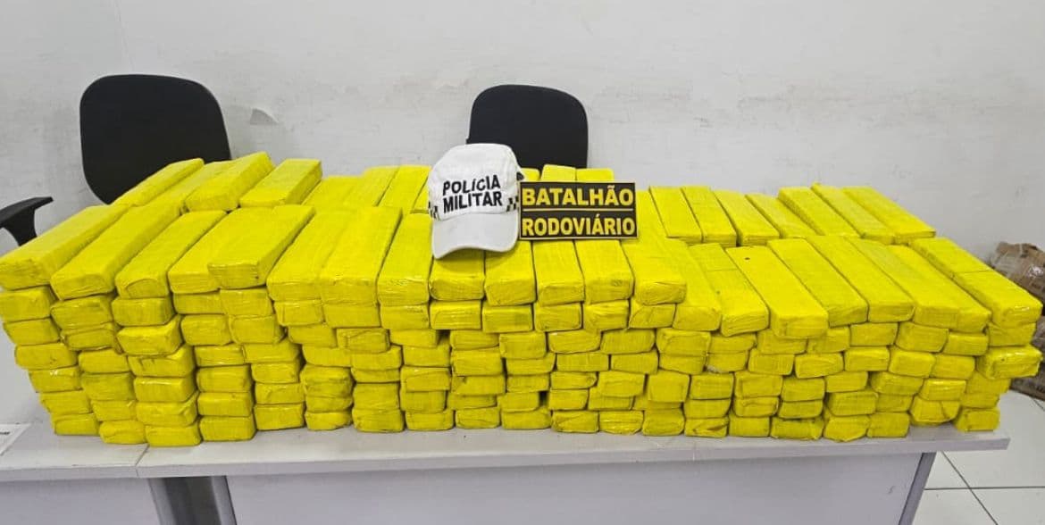 HISTÓRICO: CPRE apreende mais de 150 quilos de maconha durante blitz na Grande Natal