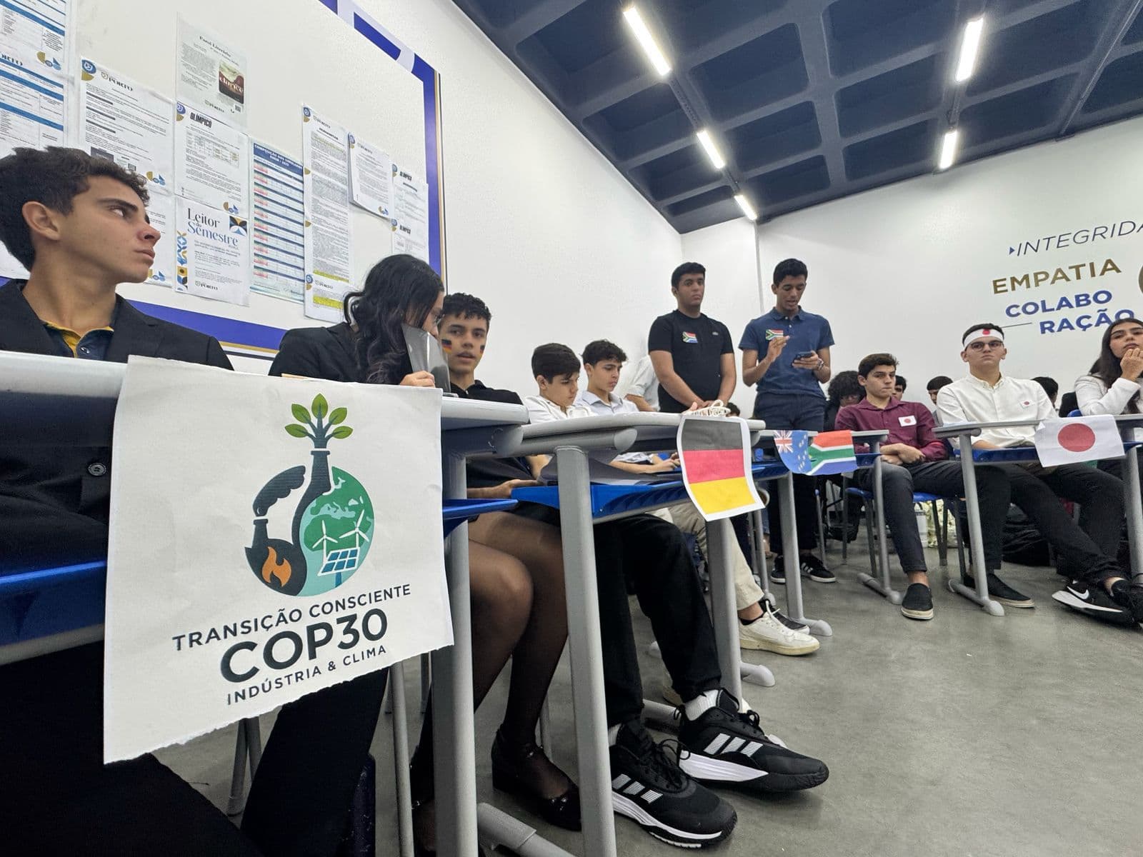 Estudantes simulam a COP 30 em Natal e mergulham nos desafios da crise climática global