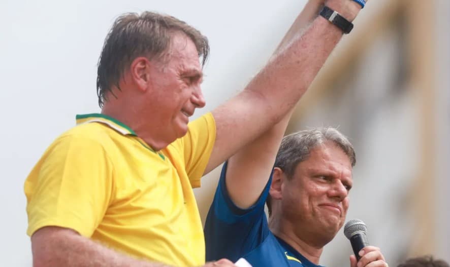 Tarcísio defende Bolsonaro: ‘Se as humilhações trazem tristeza, o tempo trará a justiça'