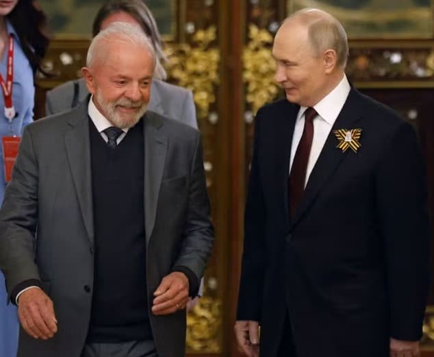 Lula fala por telefone com Putin e discute negociações com os EUA e guerra na Ucrânia