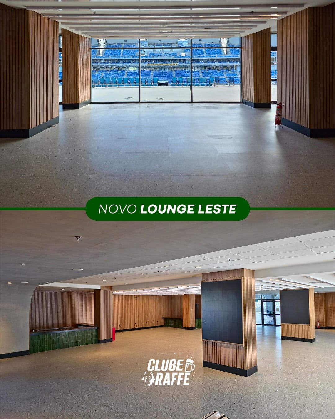 Cervejaria Raffe anuncia novidade no setor Leste da Arena, o “Clube Raffe”