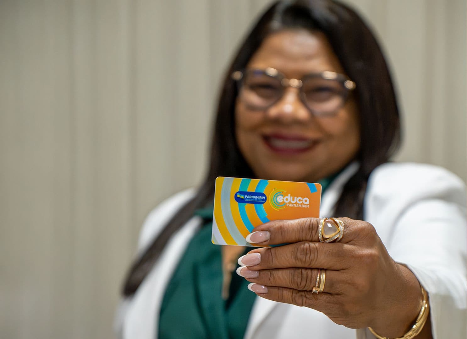 Nilda lança cartão EDUCAPARNAMIRIM