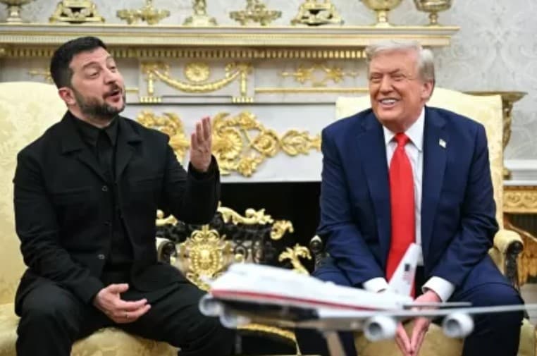 Trump diz a Zelensky que Putin quer o fim da guerra e propõe reunião dos três