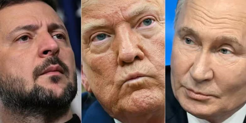 Ucrânia não cederá seu território, adverte Zelenski após anúncio de reunião entre Trump e Putin