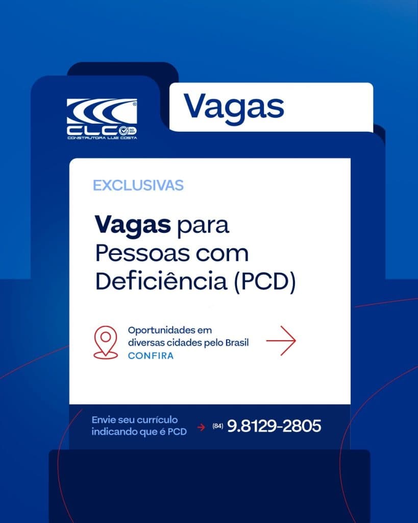CLC abre vagas exclusivas para Pessoas com Deficiência em várias cidades do país
