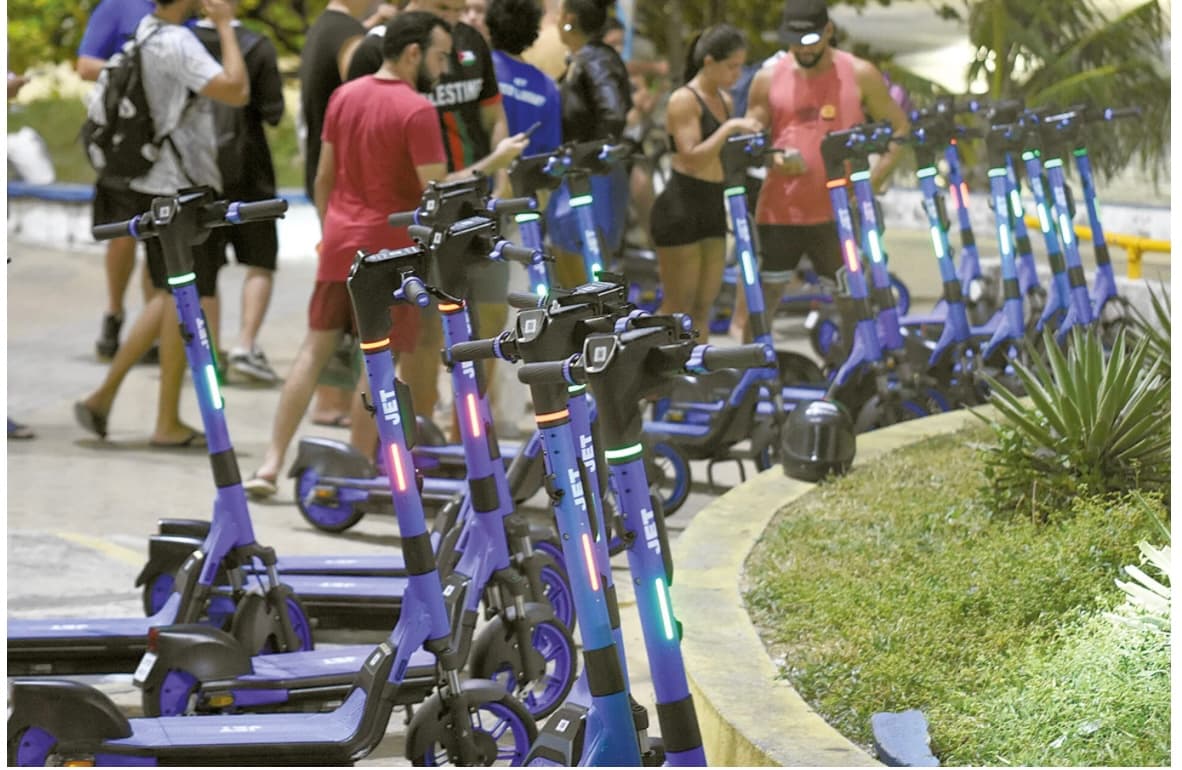 Carência de ciclovias é gargalo para o aumento do uso de patinetes em Natal