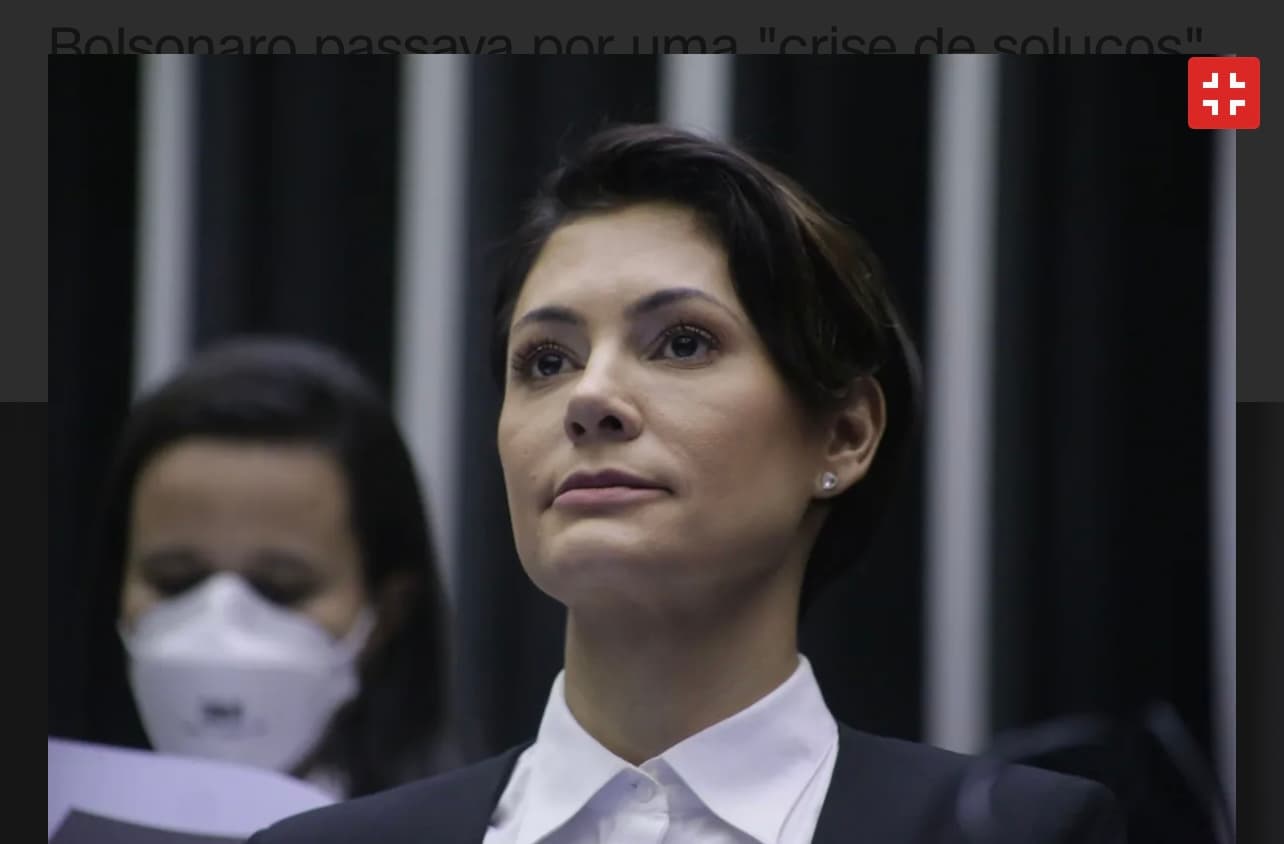 Michelle diz que soluços de Bolsonaro deram "trégua": "Meu amor está bem"