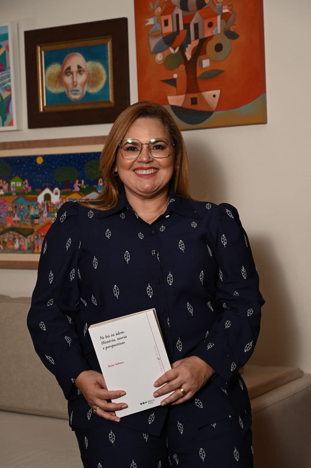Keity Saboya lança livro “Ne bis in idem” em evento no Supremo Tribunal Federal