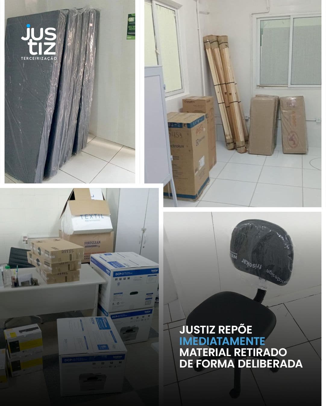 Justiz repõe equipamentos nas unidades de saúde do Município