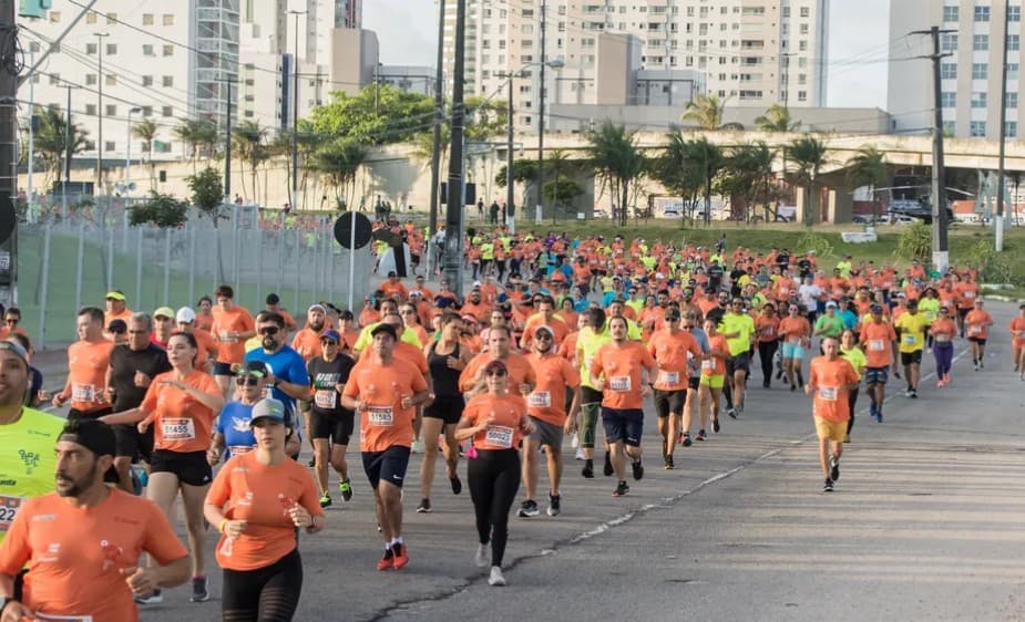 Trânsito em Natal terá alterações para a Meia Maratona do Sol neste sábado (20) e no domingo (21); veja percursos