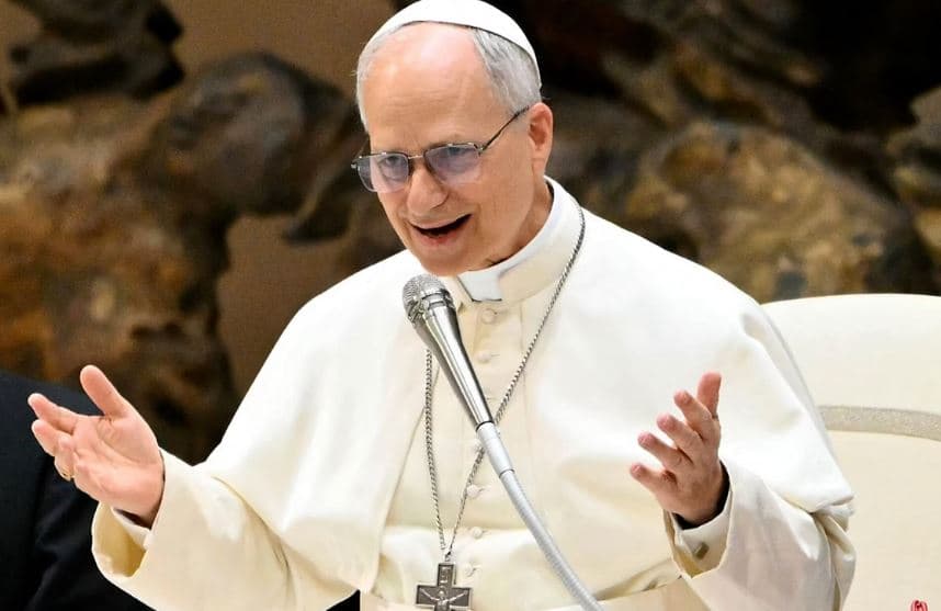 Papa Leão XIV diz que família é ‘pai, mãe e filhos’ e que casamento é ‘para um homem e uma mulher’