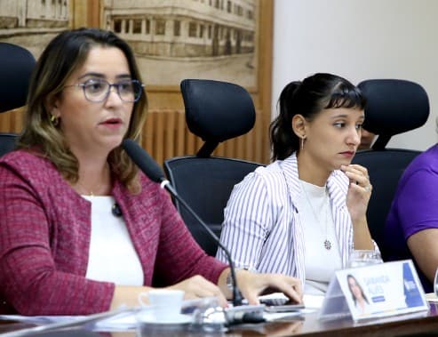 Brisa Bracchi e Samanda Alves se ausentam de votação na Câmara a favor dos agentes de endemias para participar de agenda com Gleisi Hoffman