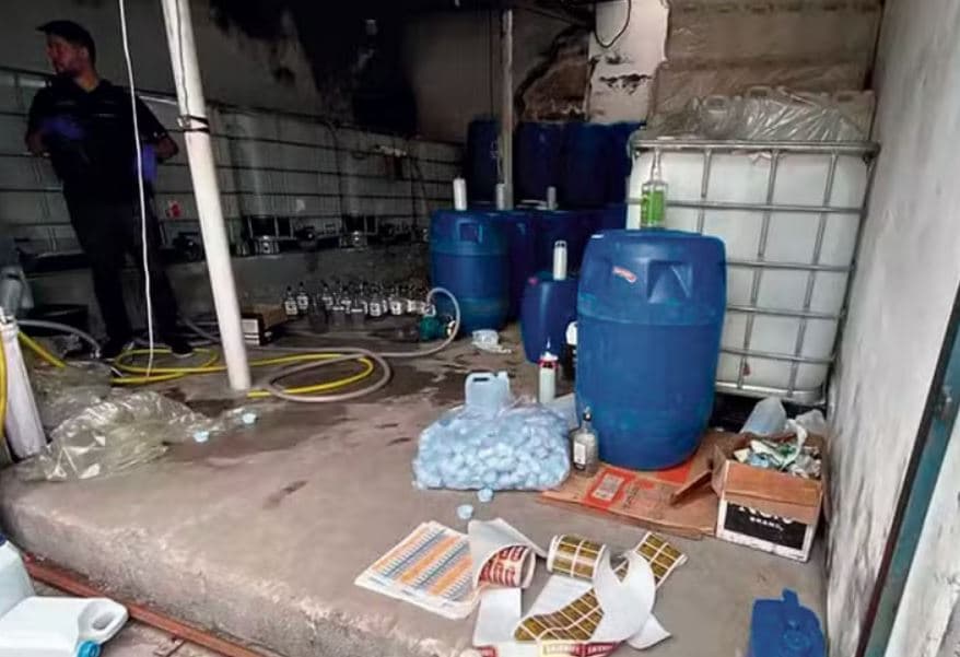 Fábrica ilegal a cada cinco dias: falsificação de bebidas explode no país e preocupa autoridades