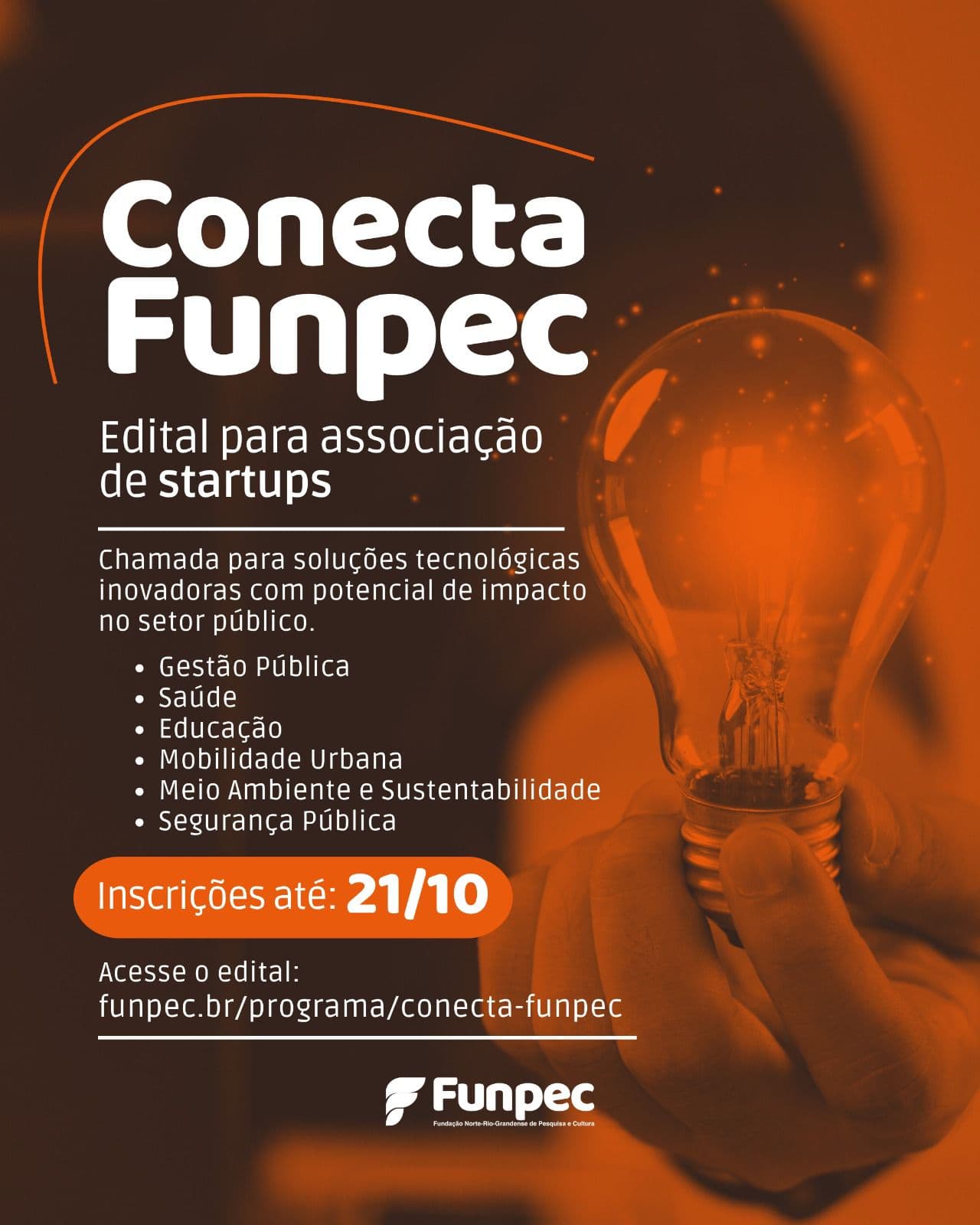 Funpec lança edital para conectar startups ao setor público