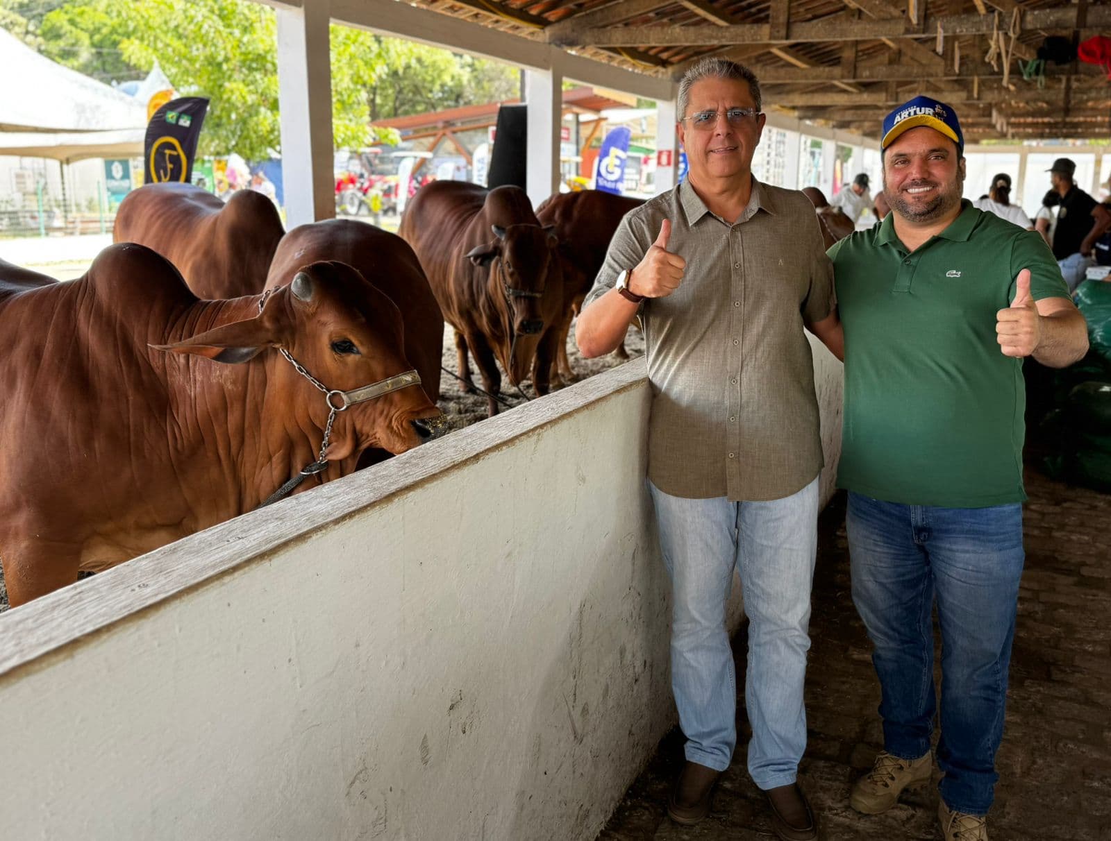 Sancler de Garibaldi marca presença na 63ª Festa do Boi em Parnamirim