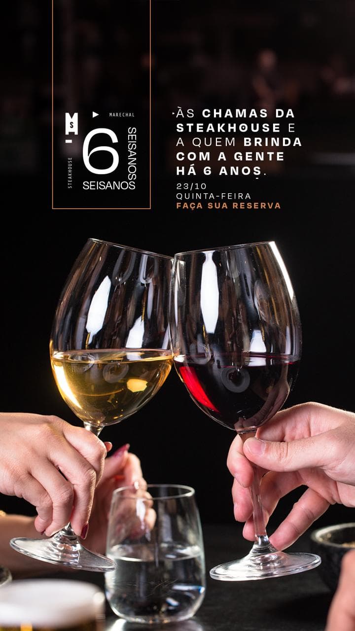 Marechal Steakhouse completa 6 anos com jantar exclusivo e música ao vivo