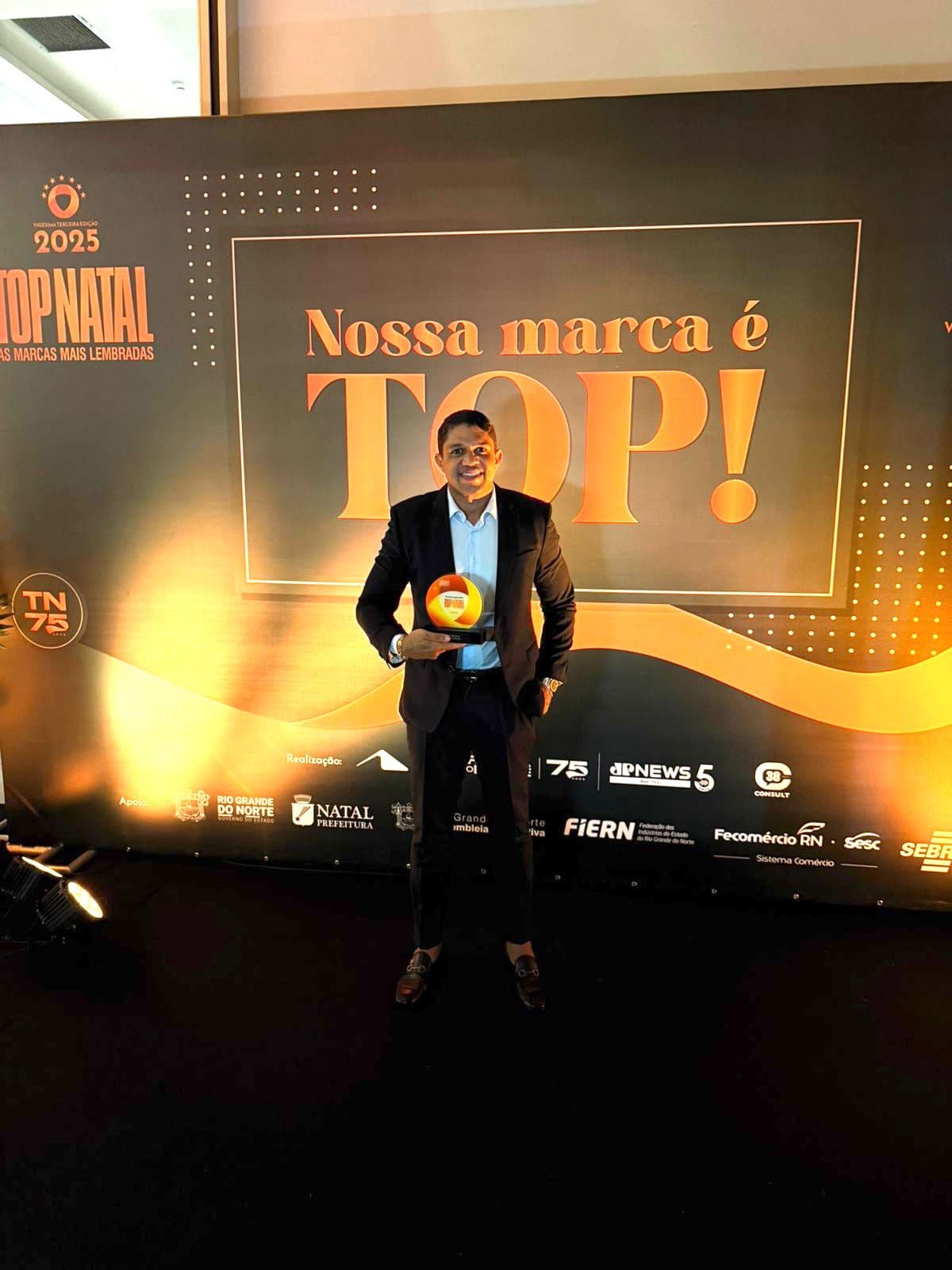 Arena recebe homenagem na premiação Top Natal 2025