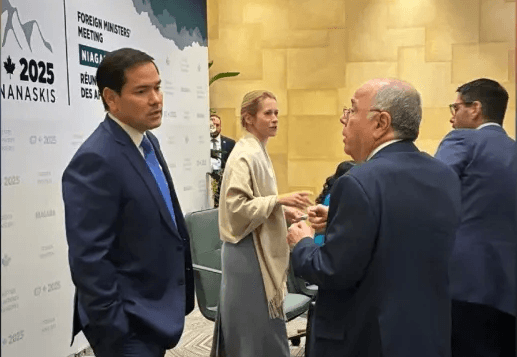 Chanceler Mauro Vieira se reúne com Marco Rubio em Washington para discutir tarifas impostas aos produtos brasileiros