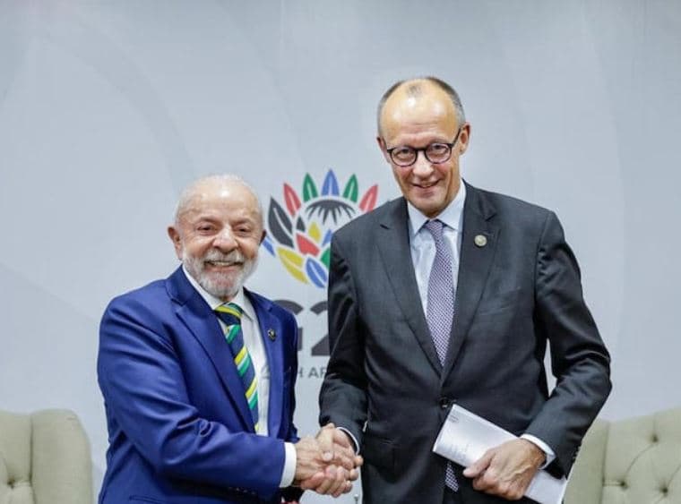 Após críticas a Belém, chanceler alemão encontra Lula no G20 e fala em nova visita ao Brasil